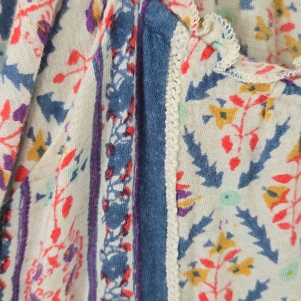 Lucky Brand | Cotton/Linen Blend Top Size 2X - Picture 4 of 11